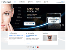 Tablet Screenshot of naturacel.com